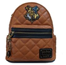 Mochila Loungefly Harry Potter con Escudo de Hogwarts Acolchada Mochila Loungefly Harry Potter con Escudo de Hogwarts Acolchada