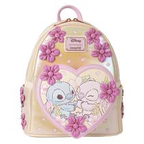 Mochila Loungefly Stitch Mini, material vegano 23x27x11 cm Mochila Loungefly Stitch Mini, material vegano 23x27x11 cm