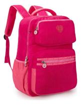 Mochila Love Kika Feminina Moderna C/ Chaveiro Pompom Lisa Mochila Love Kika Feminina Moderna C/ Chaveiro Pompom Lisa