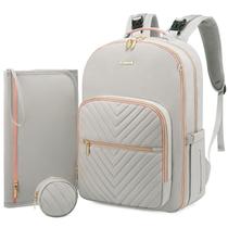 Mochila LOVEVOOK Bolsa de Pañales Acolchada Impermeable 31x20x46 cm