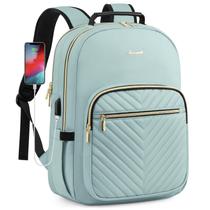 Mochila LOVEVOOK Bolsa para laptop de 15,6" com porta USB para mulheres