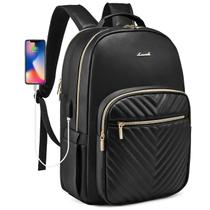 Mochila LOVEVOOK Bolsa para laptop para mulheres de 15,6" com porta USB