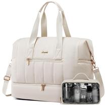 Mochila LOVEVOOK Puffer Weekender 42L com compartimento para sapatos