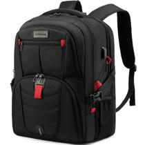 Mochila LOVEVOOK Travel Laptop de 17 polegadas com fechadura para homens
