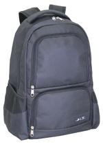 Mochila LS Bolsas para Notebook 15.6 Preta 5 divisões com Encaixe em Malas - MN4209