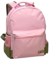 Mochila LS Bolsas para Notebook 15.6 Rosa e Marrom com 4 divisões - MN4202