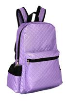 Mochila LS Lilás Metalizado Com 5 Divisões - MO3191 Mochila LS Lilás Metalizado Com 5 Divisões - MO3191