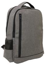 Mochila LS Para Notebook 17 Pol. Cinza Mescla 7 Divisões - MN4239