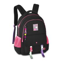 Mochila Luluca Bolsa Escolar Juvenil Feminina Premium