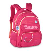 Mochila Luluca Costa Grande Miçanga Bolsos Juvenil Notebook