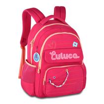 Mochila Luluca Premium Bolsa Escolar Feminina Juvenil Mochila Luluca Premium Bolsa Escolar Feminina Juvenil