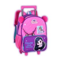 Mochila Luluca Rodinhas Infantil Meninas Pandinhas Youtuber Mochila Luluca Rodinhas Infantil Meninas Pandinhas Youtuber