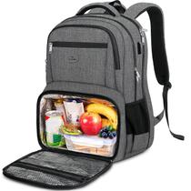 Mochila Lunch Box MATEIN Work para laptop de 18 polegadas cinza