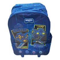 Mochila luxcel infantil up4you game com rodas ic42092up
