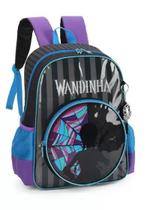 Mochila Luxcel Wandinha Preta