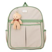 Mochila Luxo Maternidade Escola Creche Baby Hope Espera Feliz