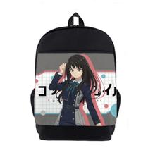 Mochila Lycoris Recoils Tamakis Irohas Anime School 40x16x36cm
