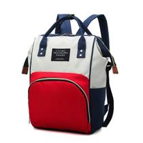 Mochila Mala Bolsa Maternidade Multiuso Multifuncional Mamadeira Azul e Vermelho Mochila Mala Bolsa Maternidade Multiuso Multifuncional Mamadeira Azul e Vermelho