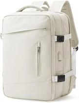 Mochila Mala de Bordo Expansível até 45L Para Viagem Faculdade Trabalho Impermeavel Alça Acolchoada Reforçada USB Padrão Aeroporto