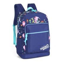 Mochila Mala de Costas Escolar Infantil Divertida Mente 2