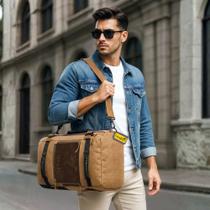 Mochila Mala Masculina Feminina Grande Espaçosa e Reforçada Estilosa Dia a Dia Viagens Trabalho Camping Trilha Caminhada Executiva De Bordo