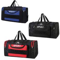 Mochila Mala Treino Bolsa Esportiva Sacola Viagem Academia Multiuso Bordo Mao Bolsos Masculina