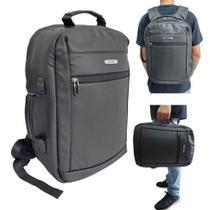 Mochila Maleta Mormaii Empresário Usb Anti Furto Notebook Surf Advogado Executiva