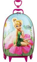 Mochila Malinha Escolar Fada Sininho Tinker Bell 3 Rodinha G Mochila Malinha Escolar Fada Sininho Tinker Bell 3 Rodinha G
