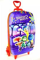 Mochila Malinha Escolar Infantil Divertidamente 3d Rodinhas
