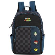 Mochila mario bros azul un Mochila mario bros azul un