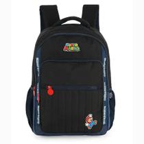 Mochila mario bros luxcel infantil masculina ms49911mo