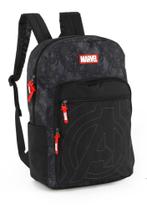 Mochila marvel cinza luxcel - brand