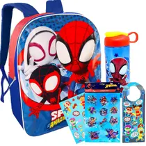 Mochila Marvel Homem-Aranha para Meninos (4 a 8 anos) - Com Acessórios Mochila Marvel Homem-Aranha para Meninos (4 a 8 anos) - Com Acessórios