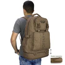 Mochila Masculina 50l Litros Em Lona Moderna Pronta Entrega Mochila Masculina 50l Litros Em Lona Moderna Pronta Entrega