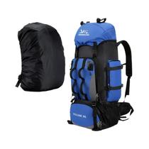 Mochila Masculina 90l À Prova D'água Para Caminhada E Acampamento, Grande Capacidade, Trekking,