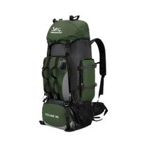 Mochila Masculina 90L à Prova d'Água para Camping e Trekking - Alta Capacidade