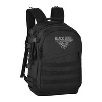 Mochila Masculina Black Skull Academia Trabalho Faculdade
