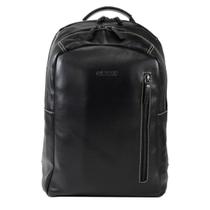 Mochila Masculina Classe Couro Grande Notebook Bolso Frontal Mochila Masculina Classe Couro Grande Notebook Bolso Frontal