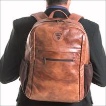 Mochila Masculina Couro Notebook Mochila Masculina Couro Notebook