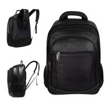 Mochila Masculina Couro Resistente Impermeável Reforçada Grande Mochila Masculina Couro Resistente Impermeável Reforçada Grande