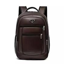 Mochila Masculina Couro Resistente Impermeável Reforçada - New Bag