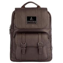 Mochila masculina de couro Trip Café