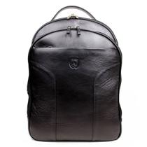 Mochila Masculina em Couro Legítimo para Notebook Antifurto Artlux 1424 Café Mochila Masculina em Couro Legítimo para Notebook Antifurto Artlux 1424 Café