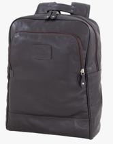 Mochila masculina em couro legitimo pellibrasil 2035 marrom cafe