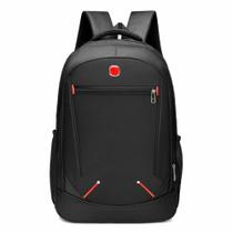 Mochila Masculina Escolar Feminina Bolsa Notebook Reforçada Preta BL-602