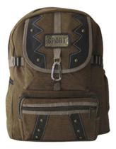 Mochila Masculina Espaçosa Moderna Viagem Resistente Pratica