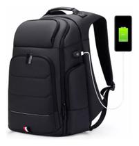Mochila Masculina Executiva Impermeável Expansível Porta Usb