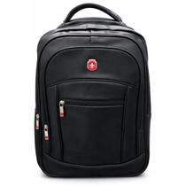Mochila Masculina Executiva para Trabalhar Notebook 18" Reforçada em PU - Black Snake - Swissland Mochila Masculina Executiva para Trabalhar Notebook 18" Reforçada em PU - Black Snake - Swissland