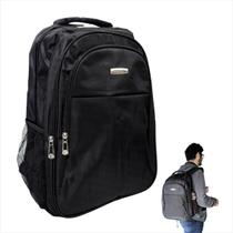 Mochila Masculina Executiva Resistente, Suporte De Notebook