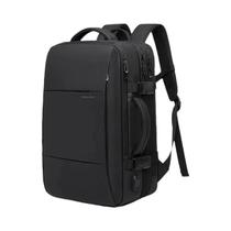 Mochila Masculina Expansível à Prova d'Água para Laptop e Viagem